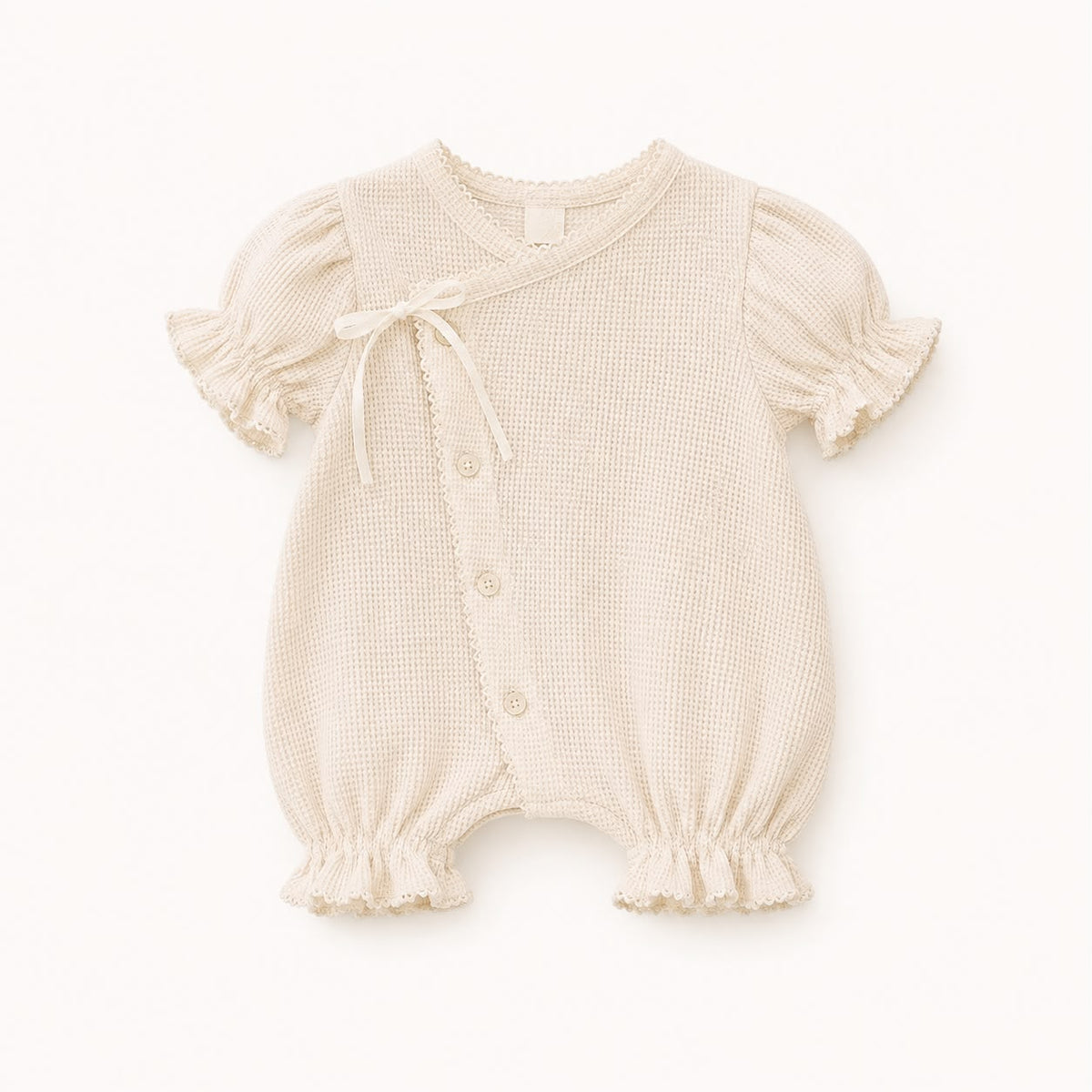 Bow Front Bubble Romper