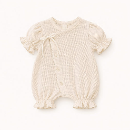Bow Front Bubble Romper