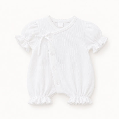 Bow Front Bubble Romper