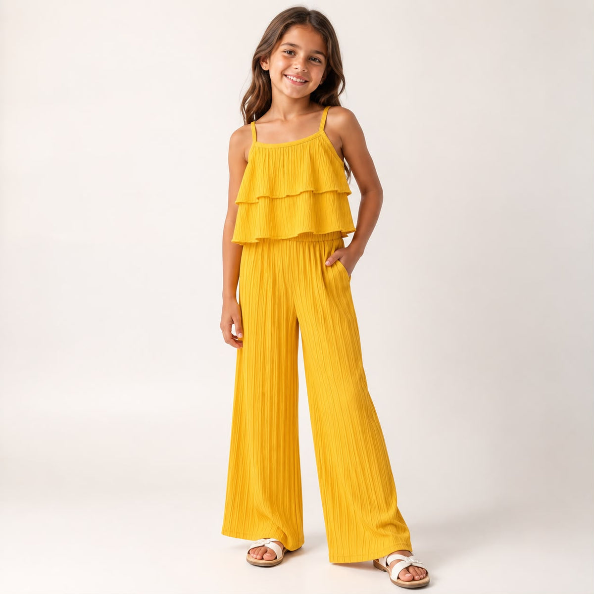 Girls Tank Top and Pants Set