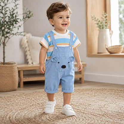 Baby Bear Overall Set