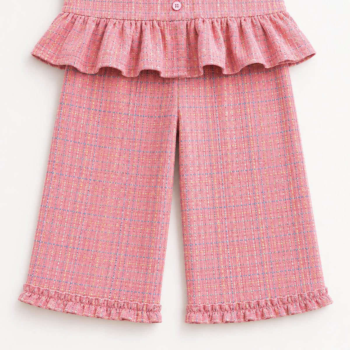 Girls Ruffle Top and Pants Set