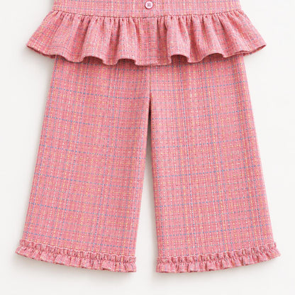 Girls Ruffle Top and Pants Set