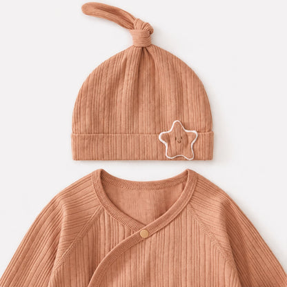 Baby Star Romper and Hat Set