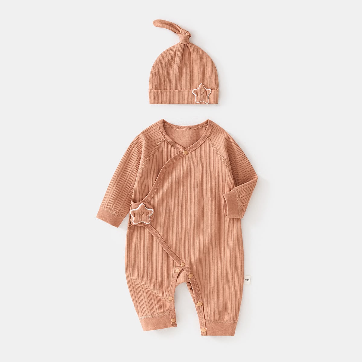 Baby Star Romper and Hat Set