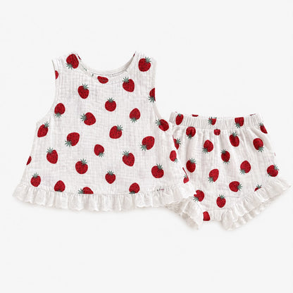 Summer Ruffle Top Set