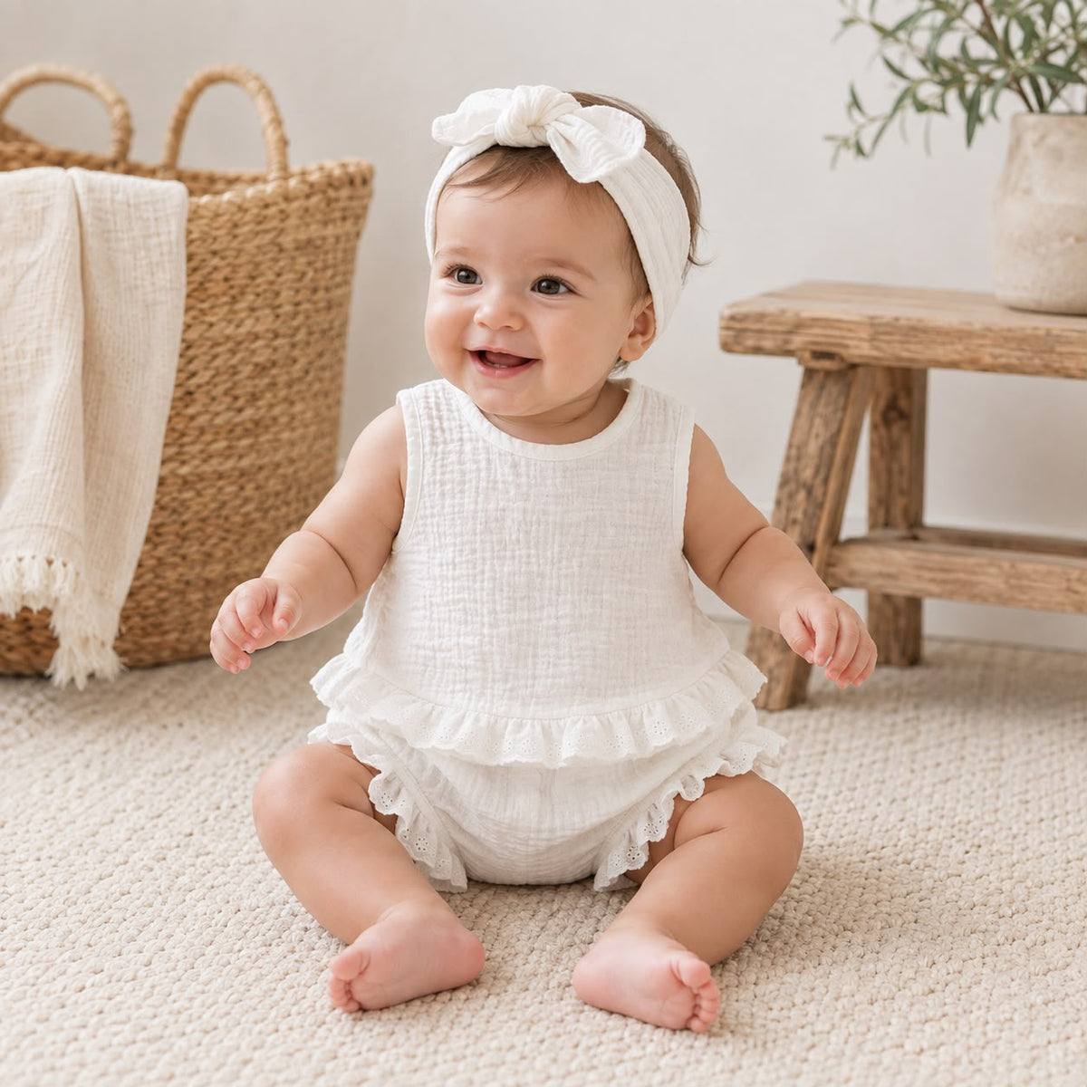 Summer Ruffle Top Set