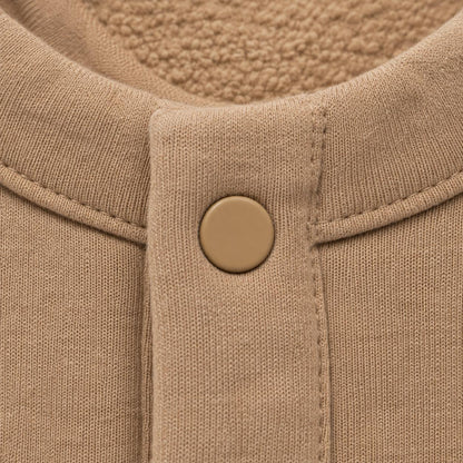 Soft Fleece Button Cardigan