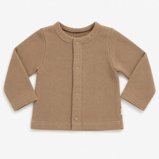 Soft Fleece Button Cardigan