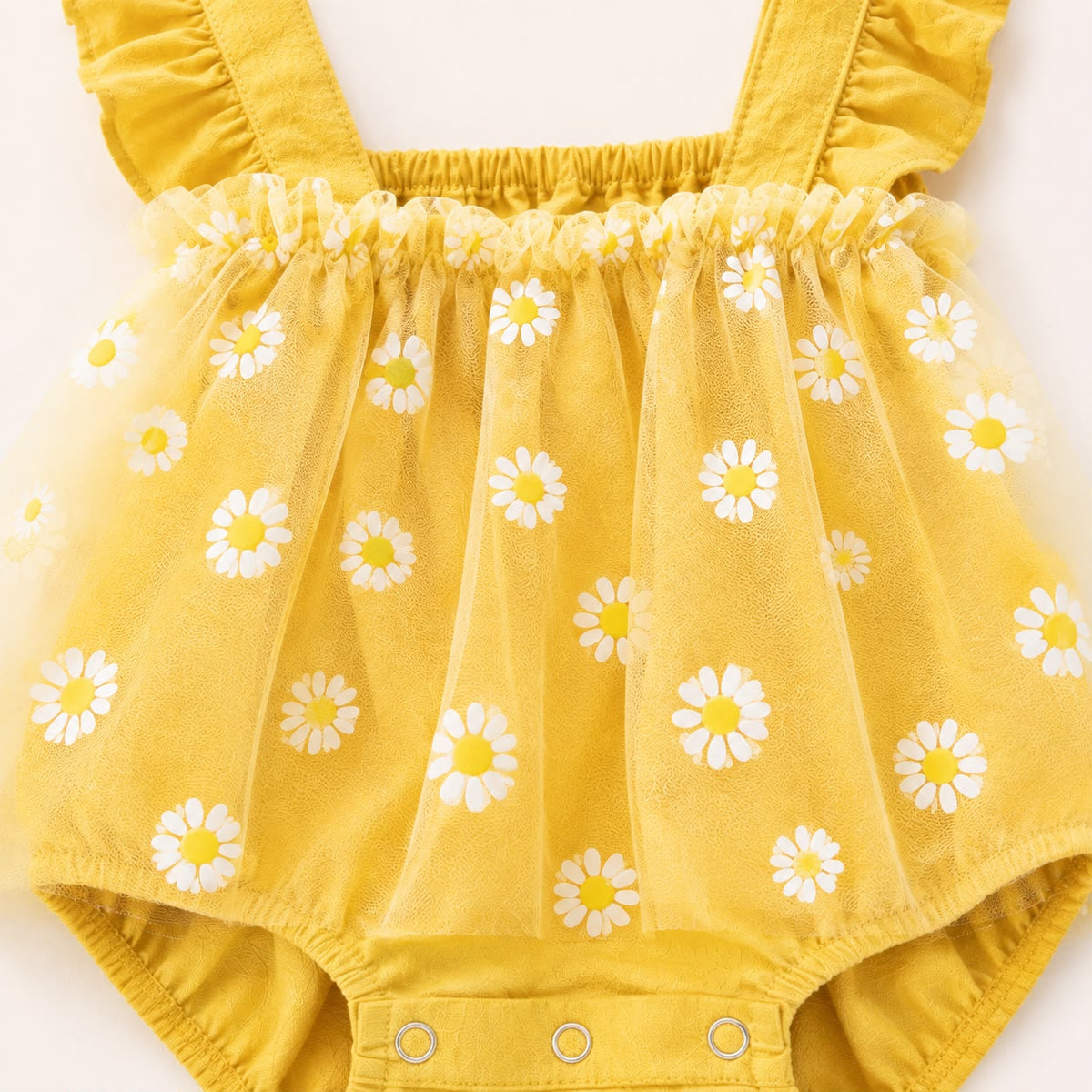 Baby Daisy Tulle Romper
