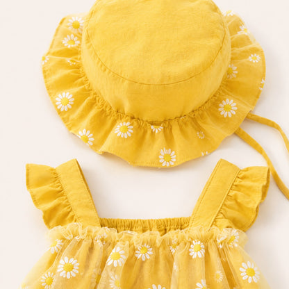 Baby Daisy Tulle Romper