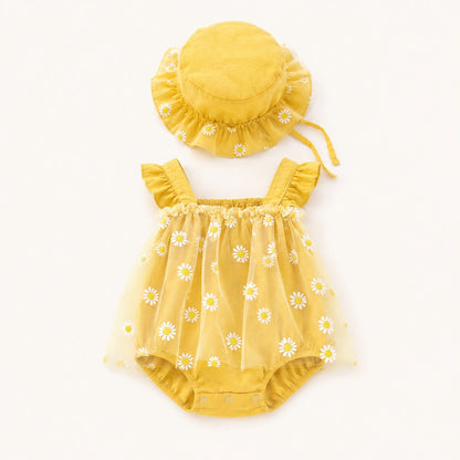 Baby Daisy Tulle Romper