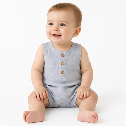 Baby Textured Summer Romper