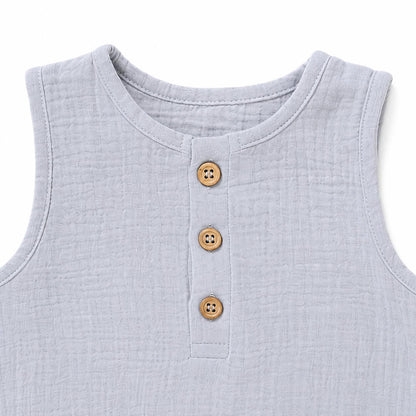 Baby Textured Summer Romper