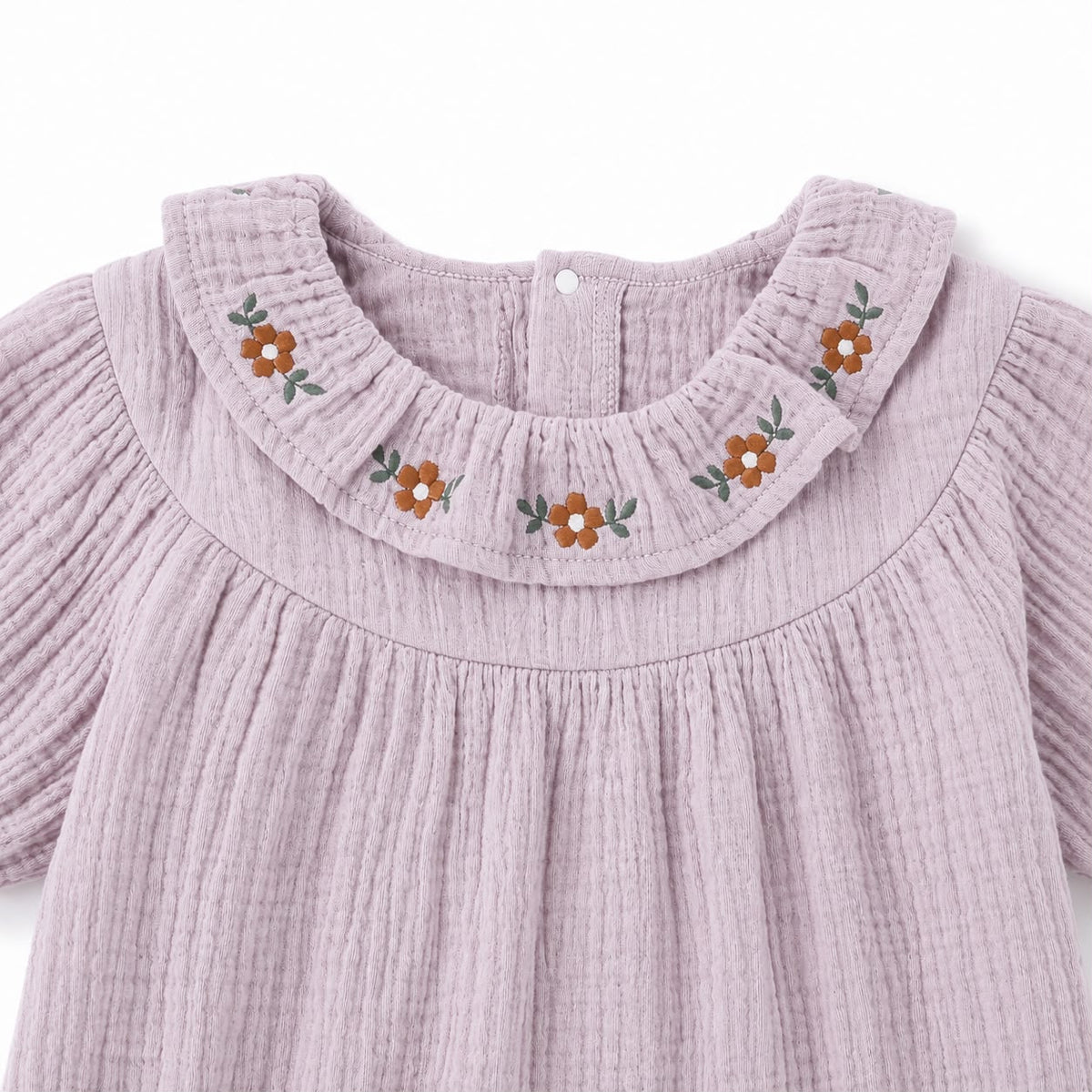 Baby Floral Collar Romper