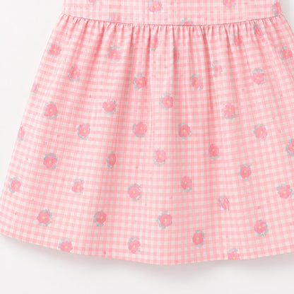 Floral Gingham Baby Dress