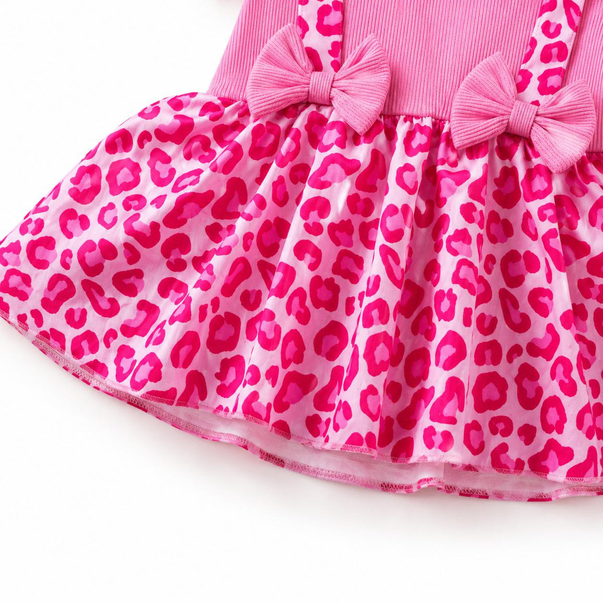Pink Leopard Baby Dress