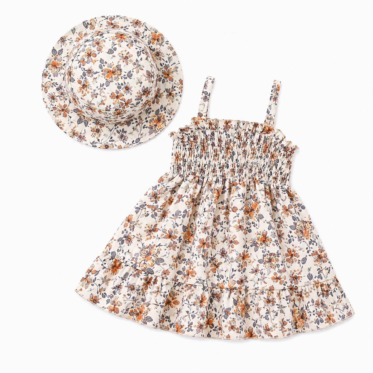 Sleeveless Floral Baby Dress
