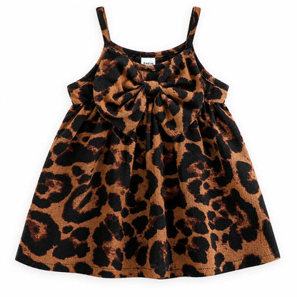 Sleeveless Striped Baby Dress