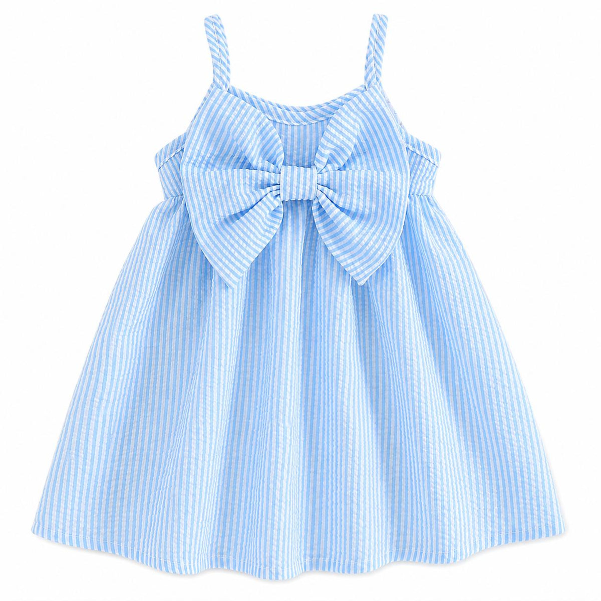 Sleeveless Striped Baby Dress