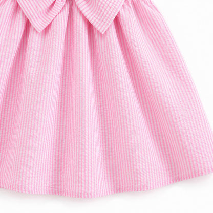 Sleeveless Striped Baby Dress