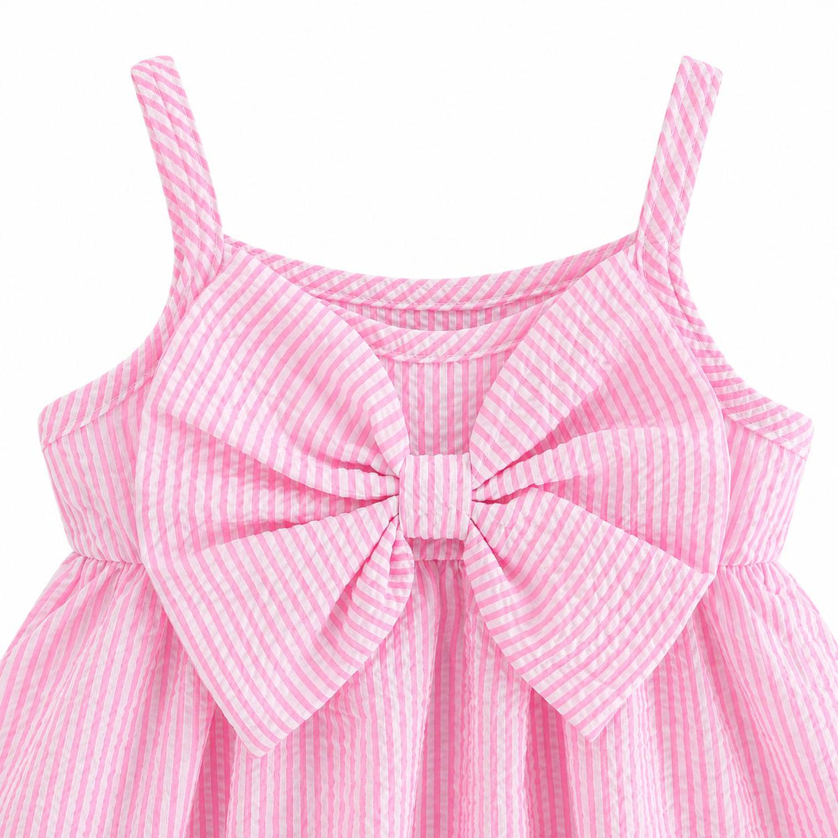 Sleeveless Striped Baby Dress