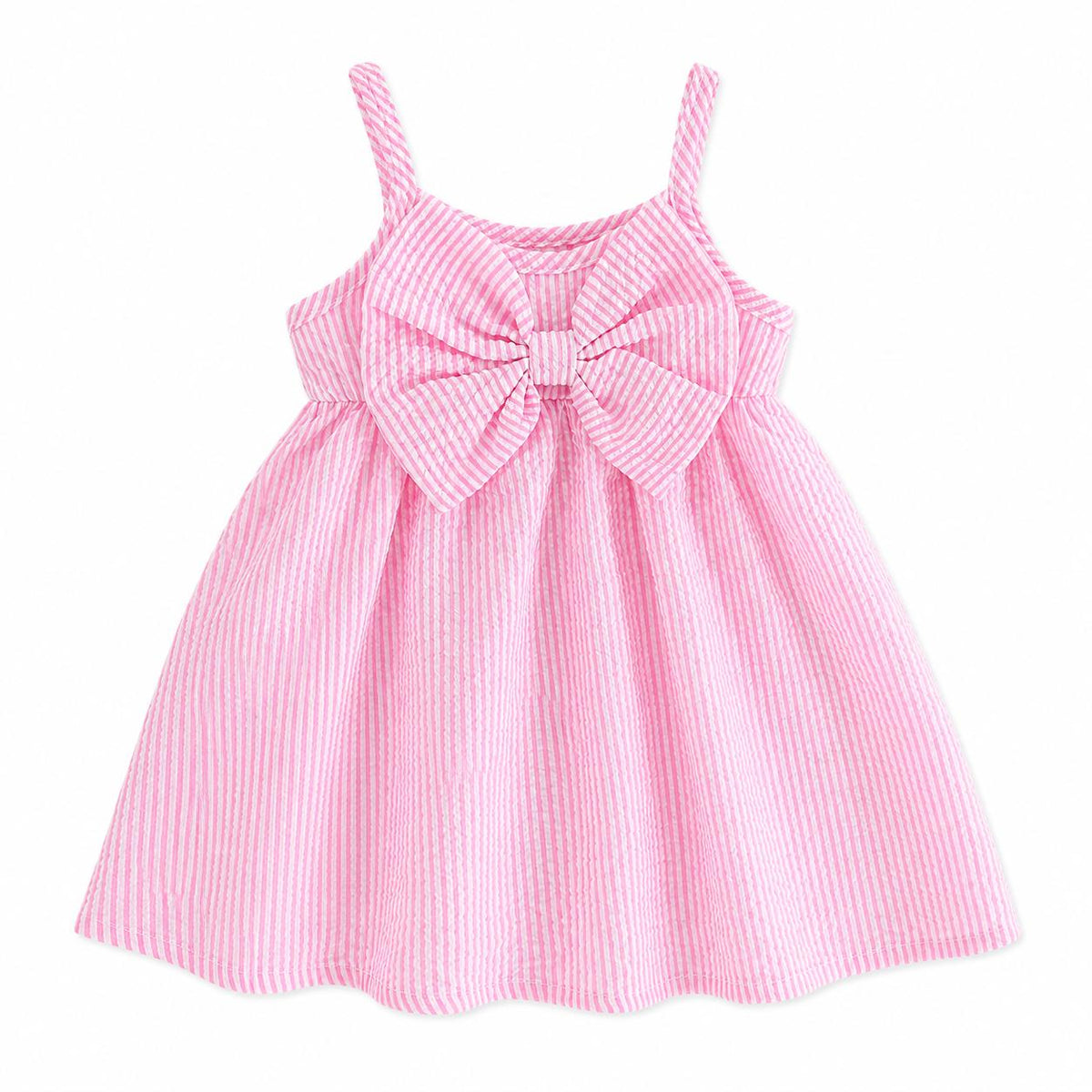 Sleeveless Striped Baby Dress