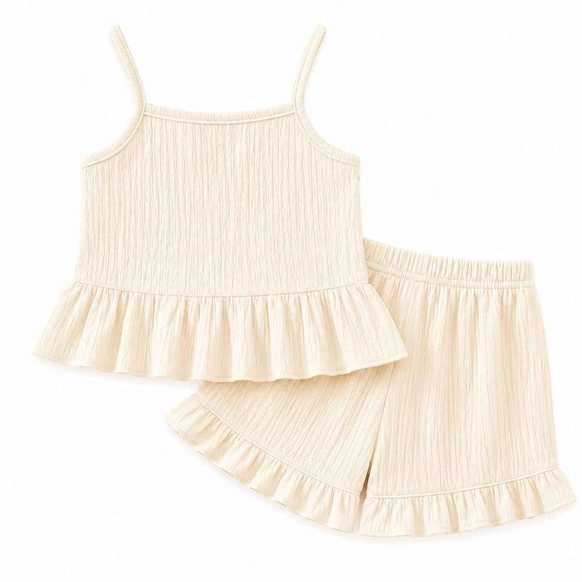 Crochet Top and Shorts Set
