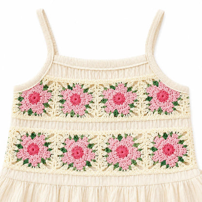 Crochet Top and Shorts Set