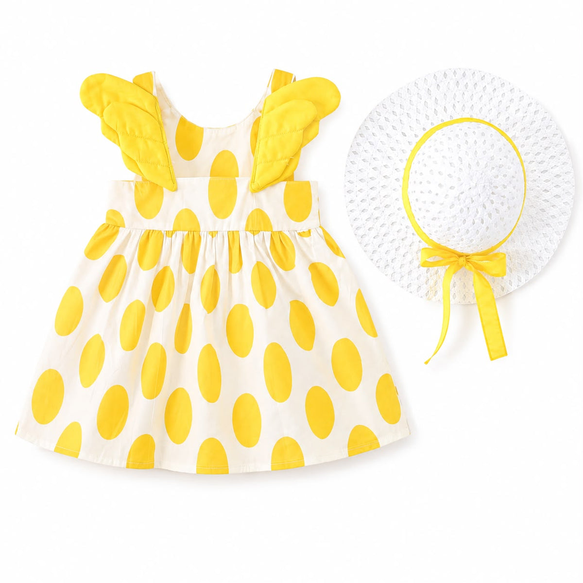 Baby Dress and Hat Set