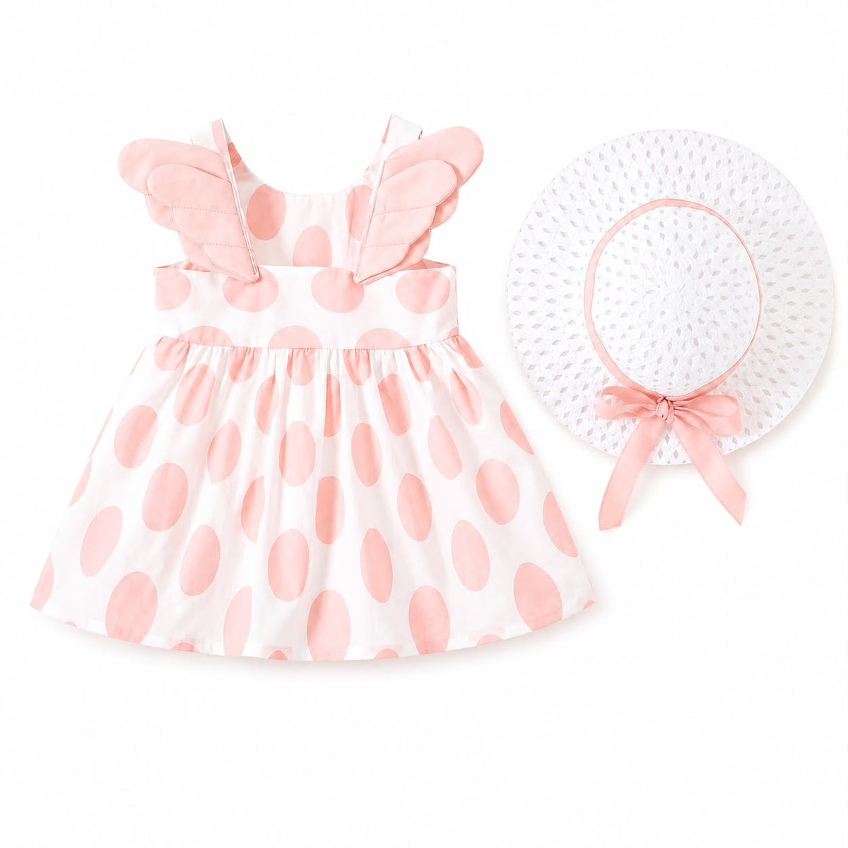 Baby Dress and Hat Set