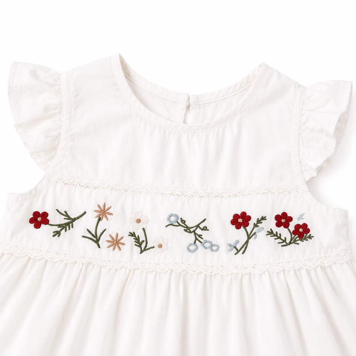 Lace Trim Toddler Set