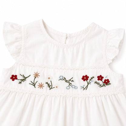 Lace Trim Toddler Set