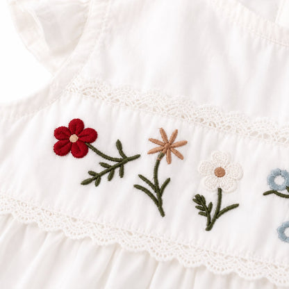 Lace Trim Toddler Set