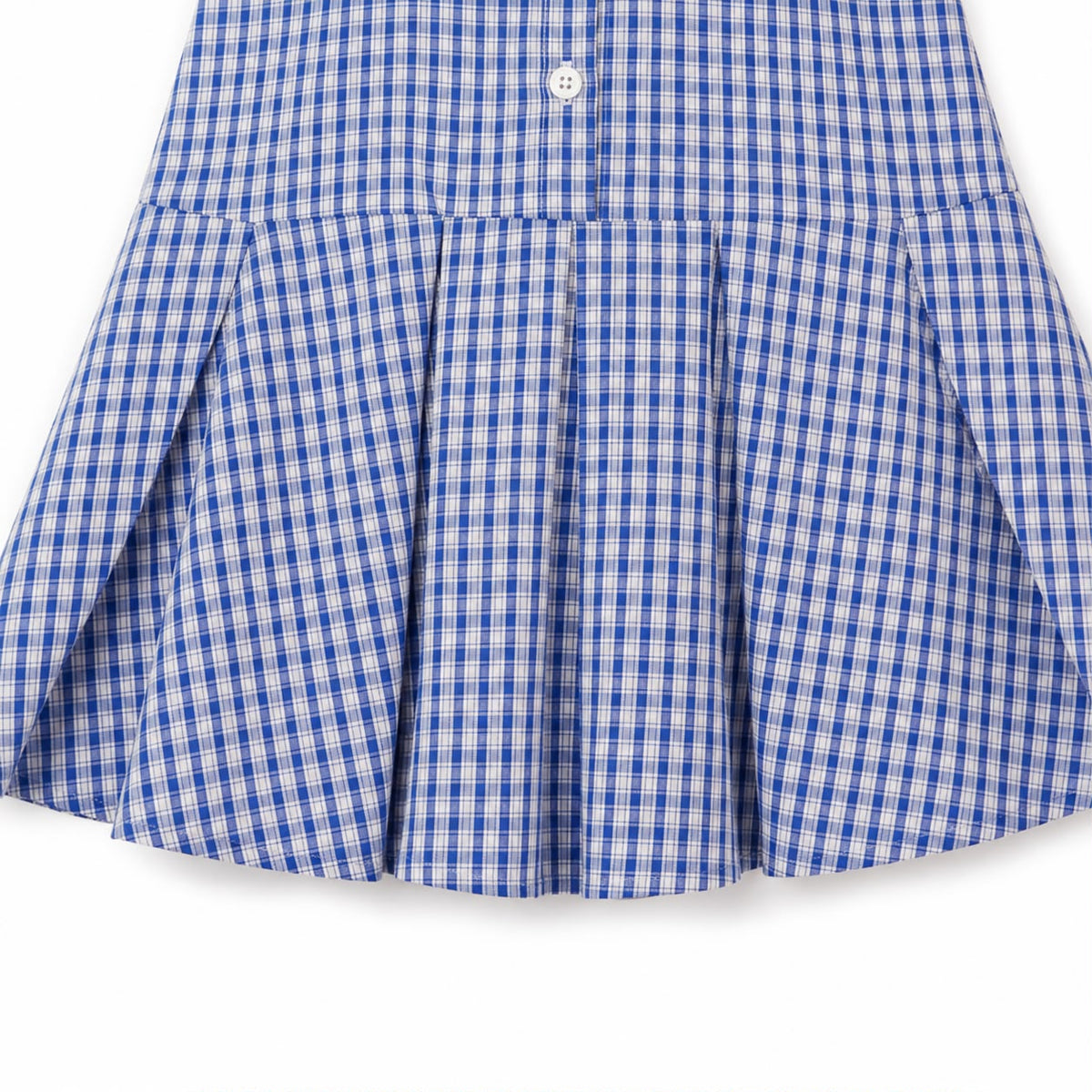 Collared Gingham Dress