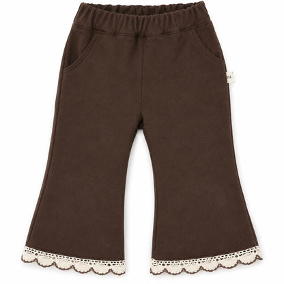 Brown Knit Two Piece Set