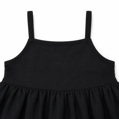 Button Strap Summer Dress