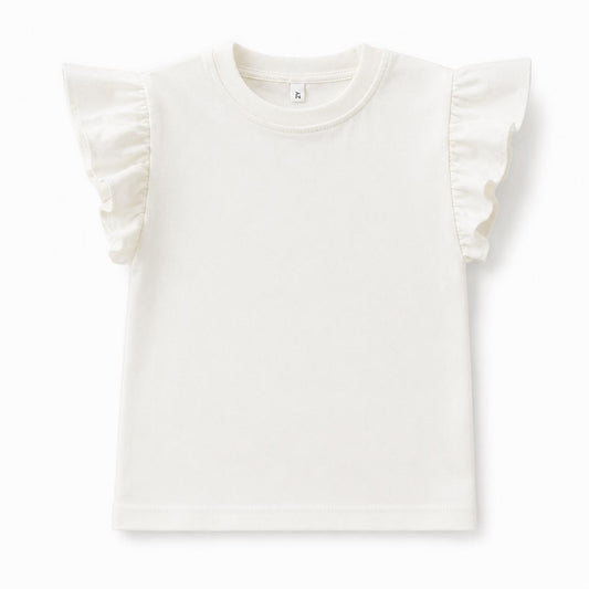 Ruffle Shoulder Top