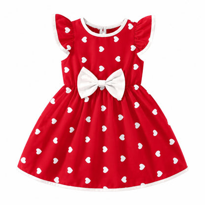 Red Ribbon Cherry Dress