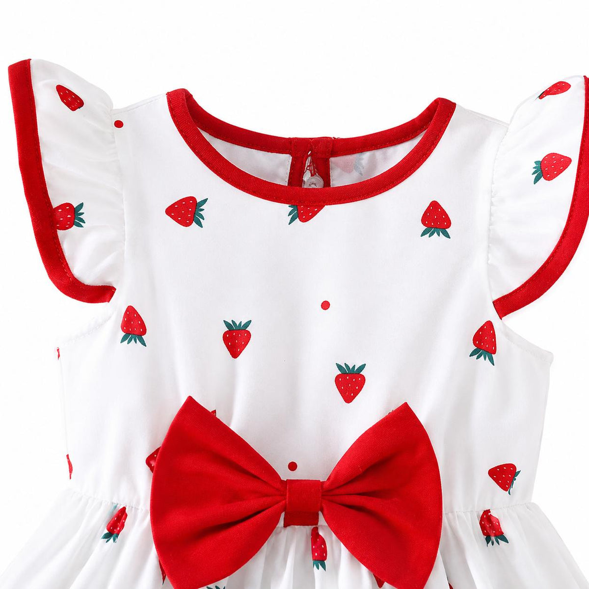 Red Ribbon Cherry Dress