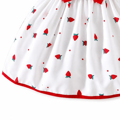 Red Ribbon Cherry Dress