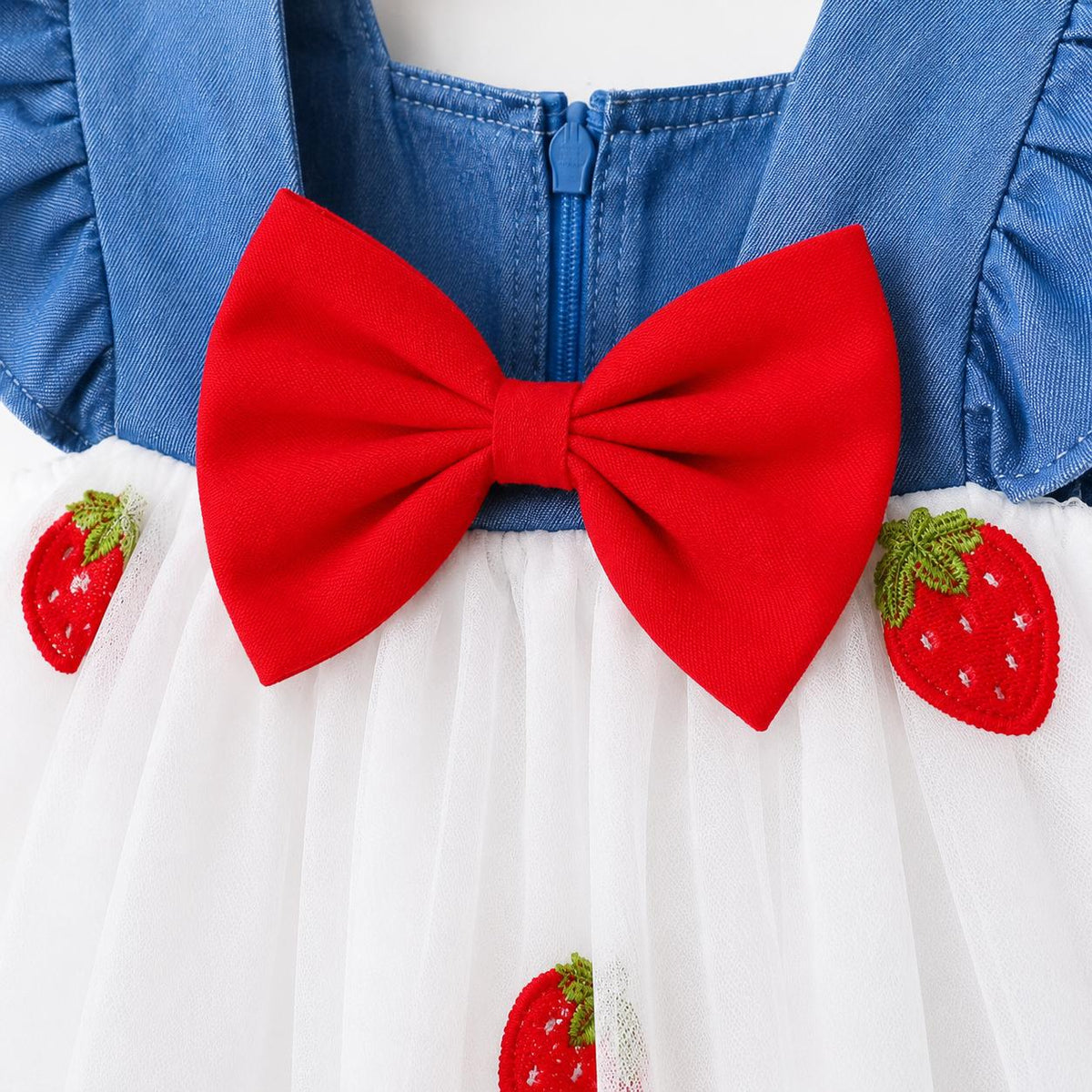 Strawberry Ruffle Dress
