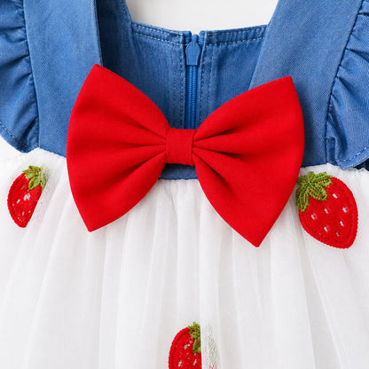 Strawberry Ruffle Dress