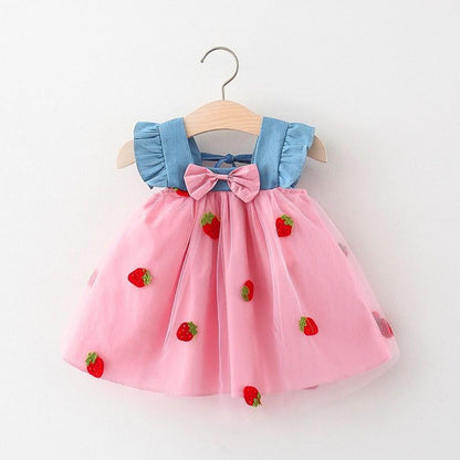 Strawberry Ruffle Dress