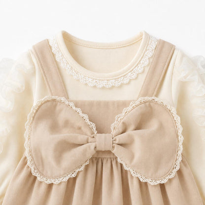 Layered Lace Baby Dress