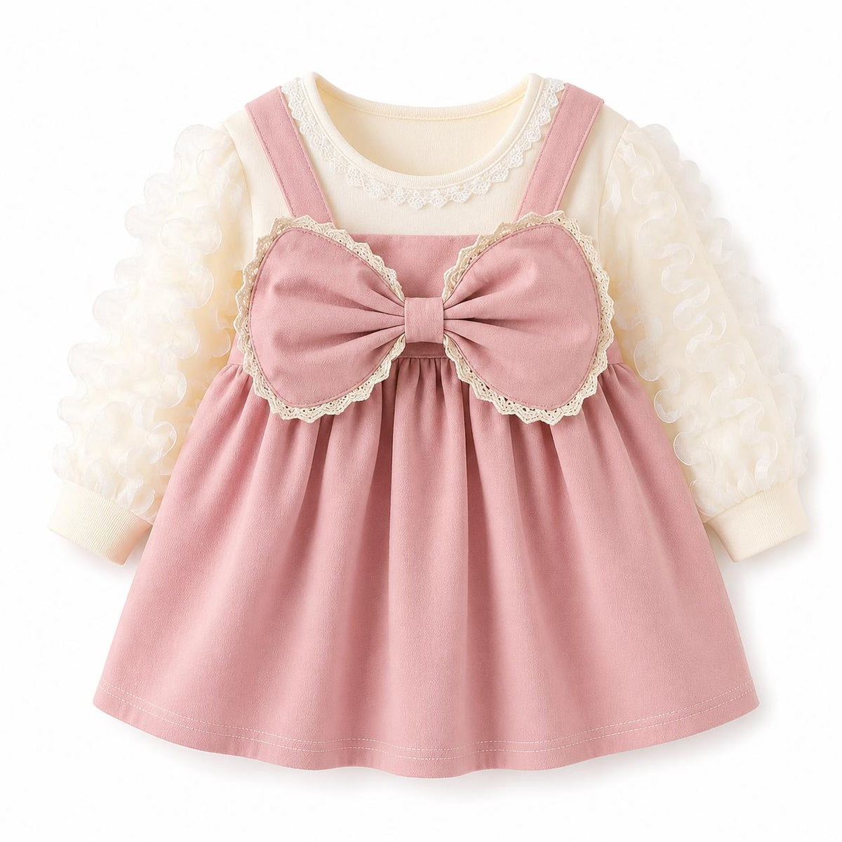 Layered Lace Baby Dress