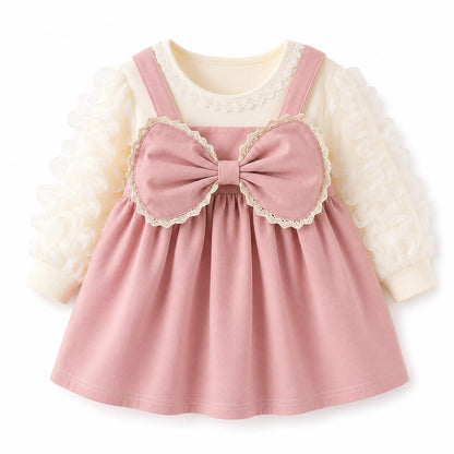 Layered Lace Baby Dress