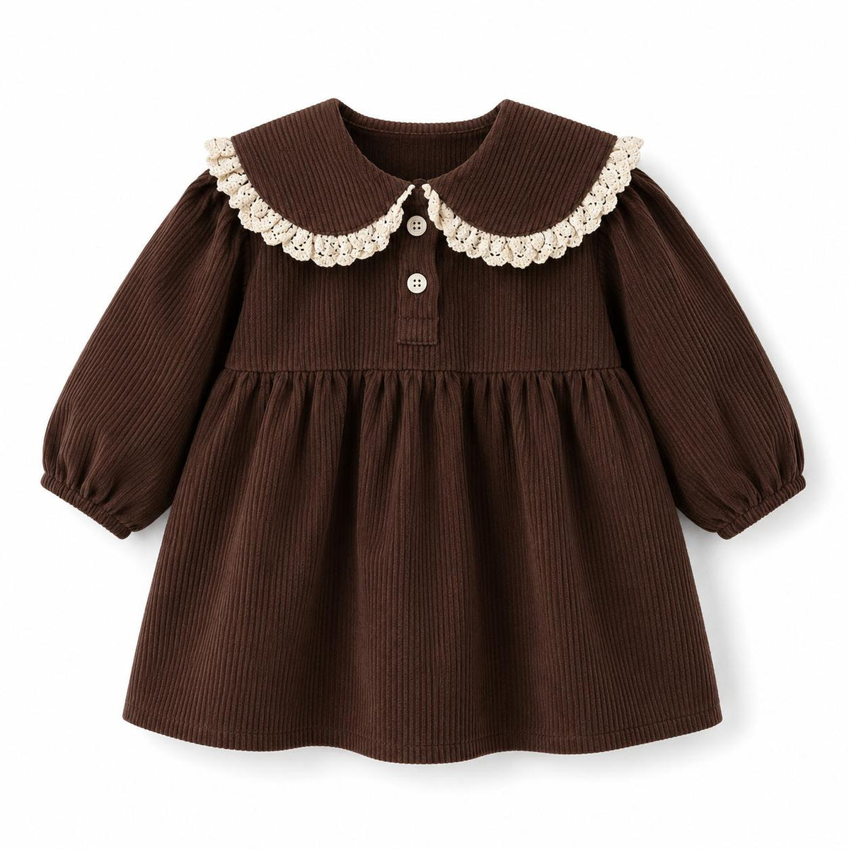 Blue Panel Baby Dress