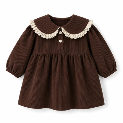 Blue Panel Baby Dress