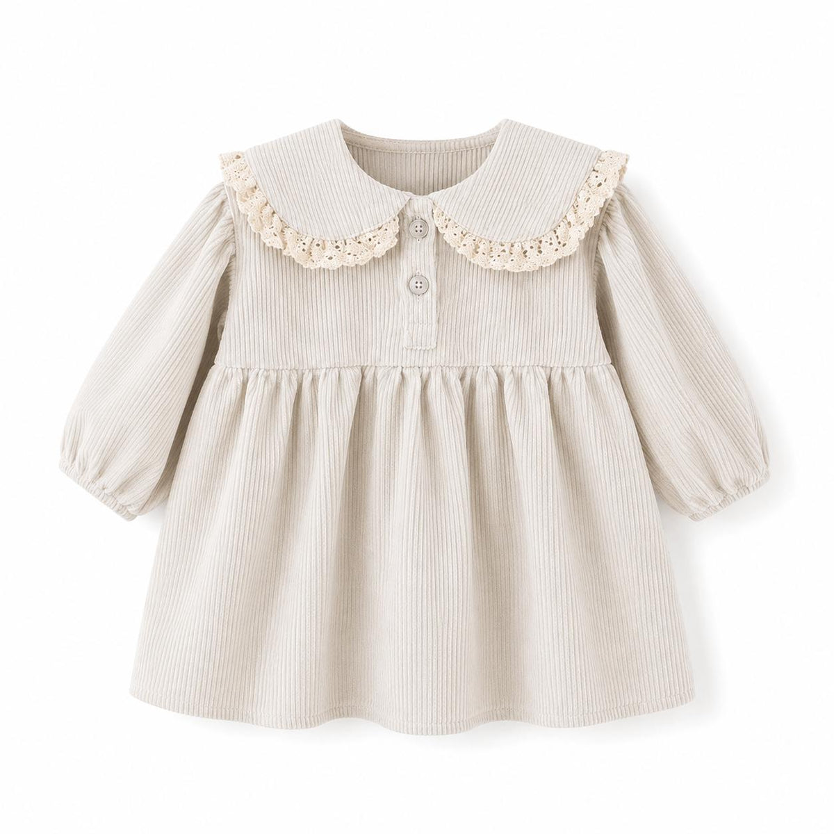 Blue Panel Baby Dress